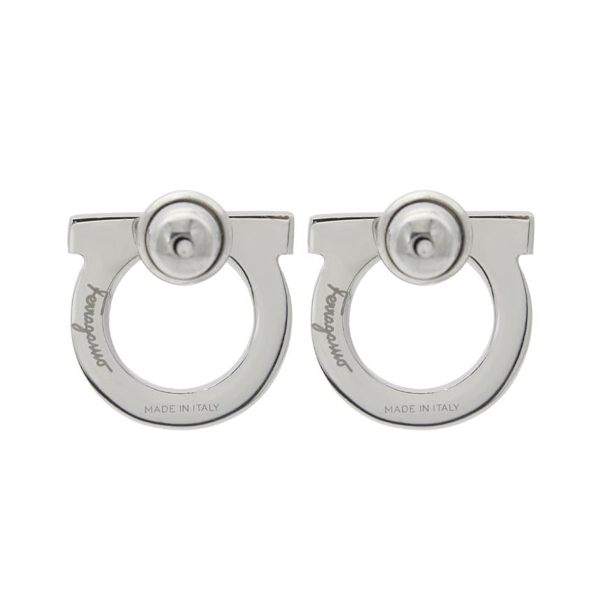 Ferragamo Gancini Crystal Large Women's Earrings 76 0122 002 0696574