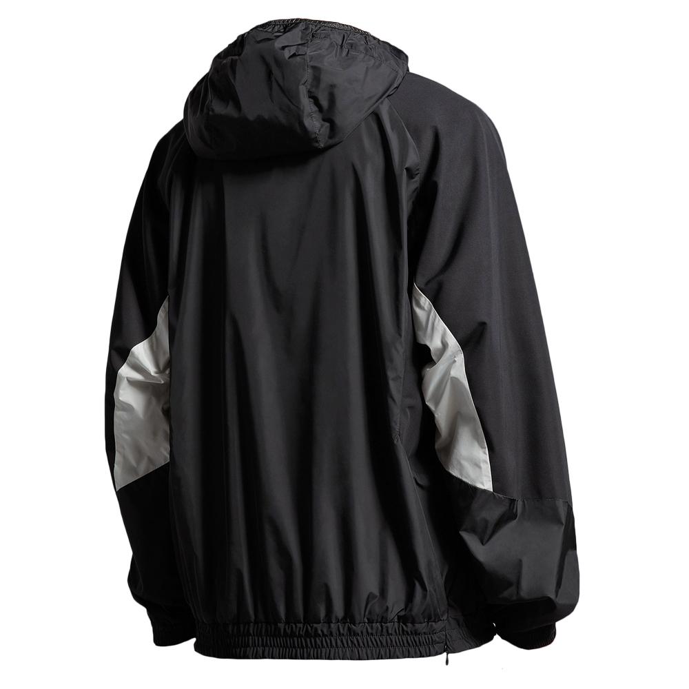 Moncler Men's Black Logo Hooded Anorak Jacket 1A001 12 596P7 999