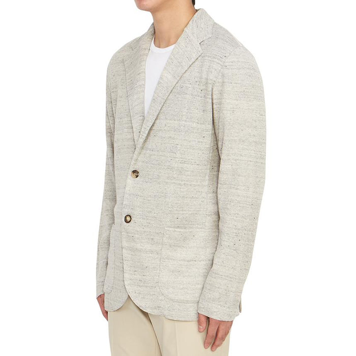 LARDINI Men’s Knit Cardigan Jacket Navy