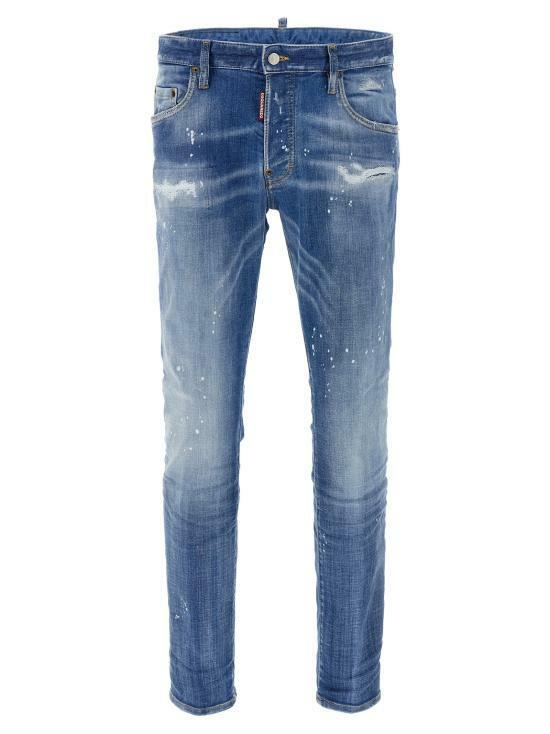 Dsquared2 Light Heritage Super Twinky Jeans Men’s Denim Pan S74LB1676 S30872 470
