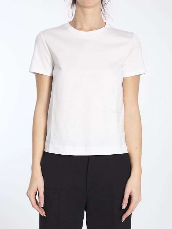 Max Mara NERINA Cotton T-Shirt 11971018600 001
