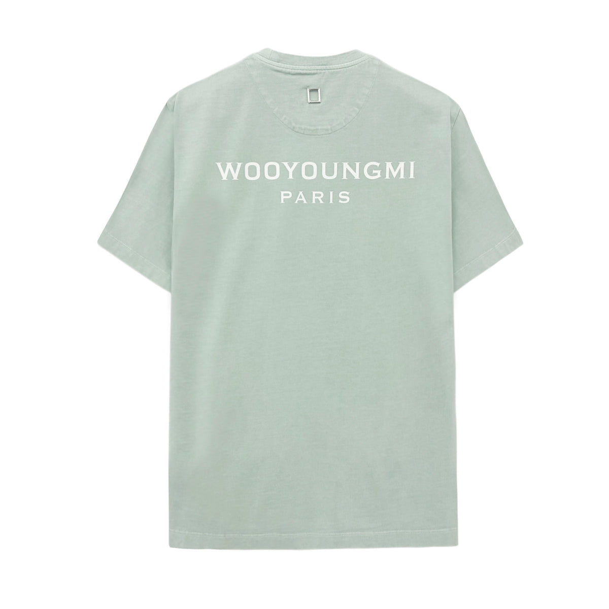 WOOYOUNGMI Mint Back Logo Short Sleeve T-Shirt W261TS07 783M
