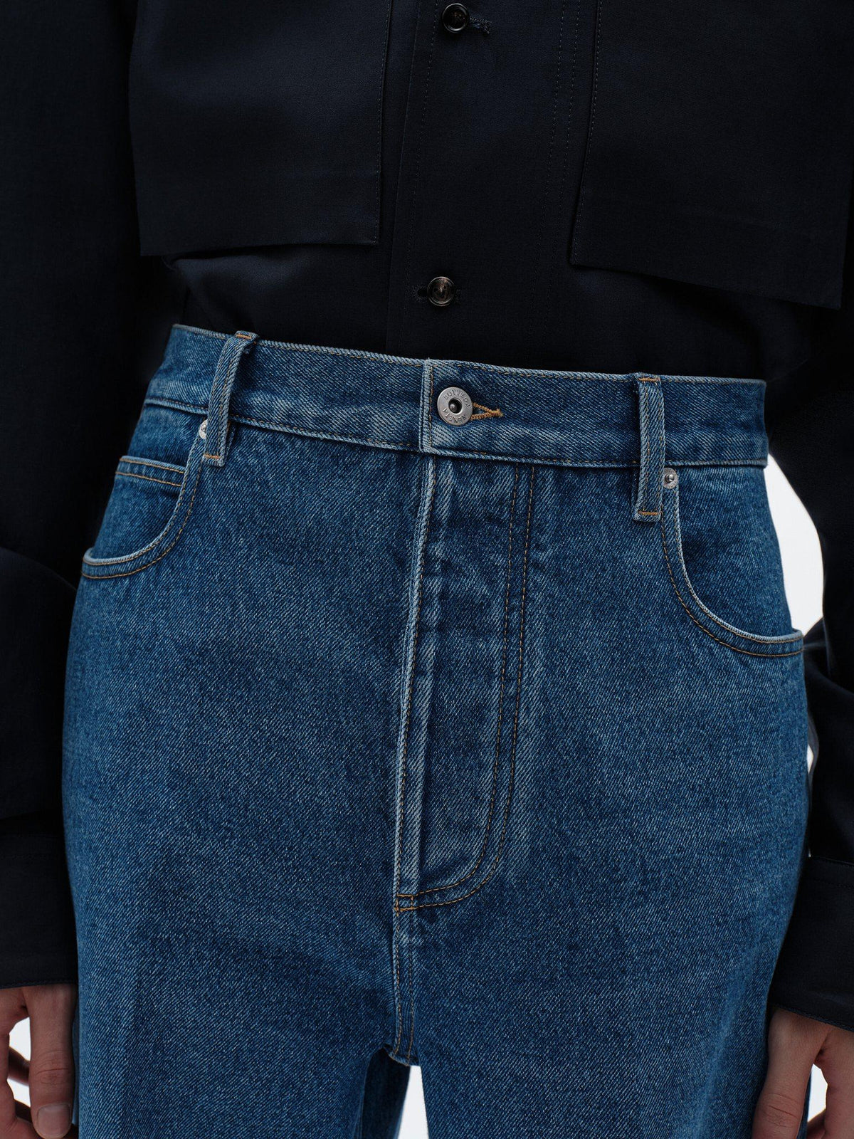 Bottega Veneta Blue Denim Jeans for Men