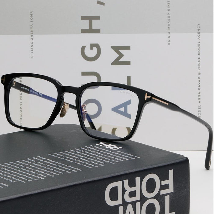 TOM FORD Blue Light Blocking Acetate Eyeglasses Unisex TF5928DB 001