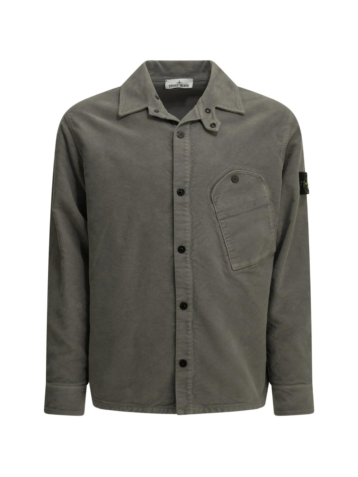 STONE ISLAND Nylon Bomber Jacket Black Men's