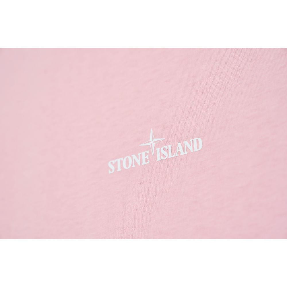 STONE ISLAND Back Logo Short Sleeve T-Shirt