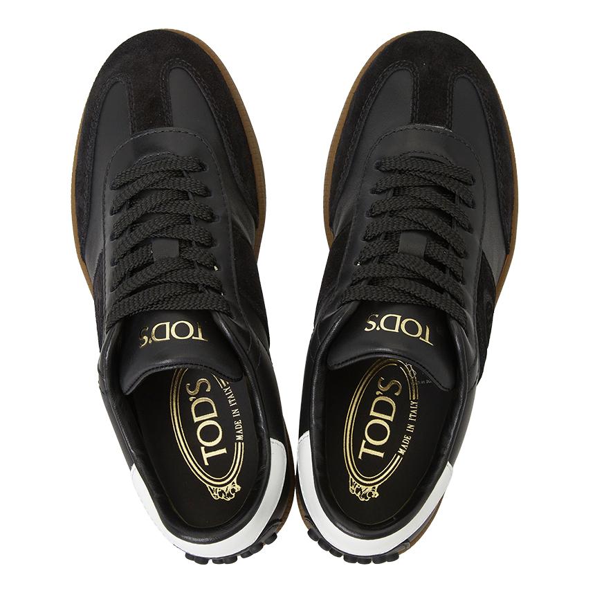 Tods Women’s Leather Low-Top Sneakers XXW68C0IJ20BKB0002