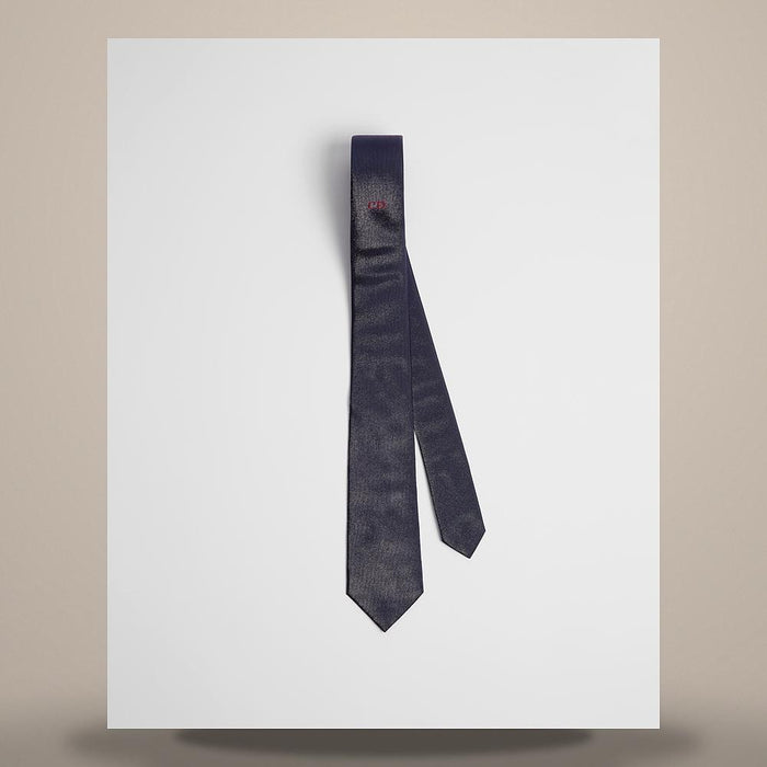 DIOR Men's CD Icon Navy Blue Silk Tie 68C1047B6181 C583