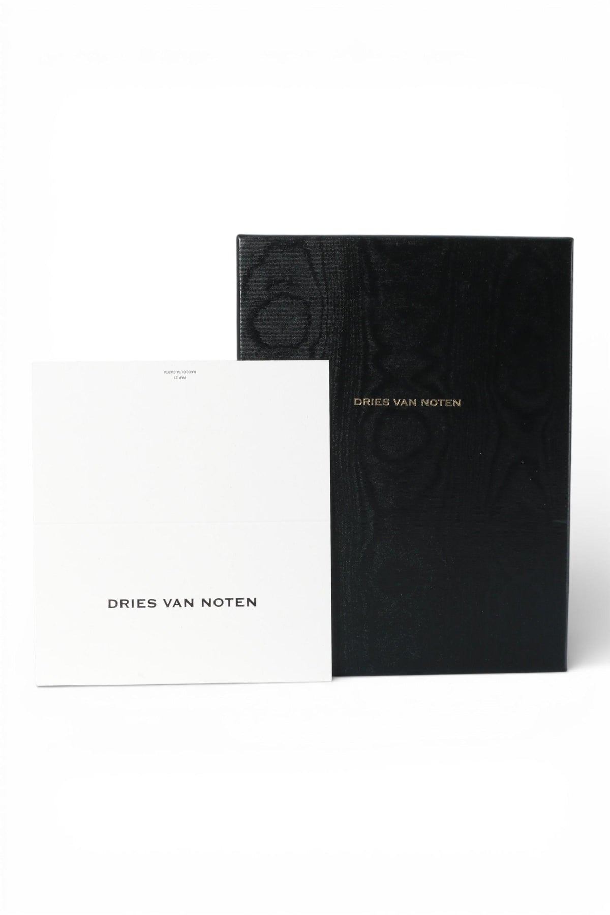 Dries Van Noten Blue Zipped Leather Card Case