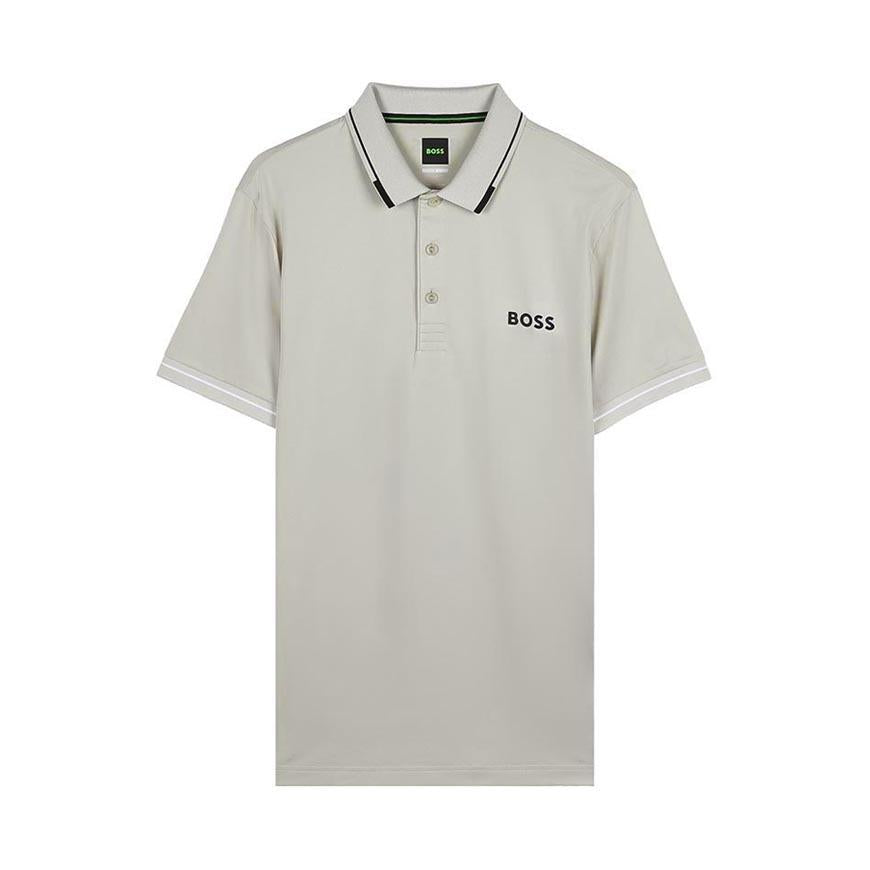 HUGO BOSS Men’s Slim Fit Polo Shirt Brown Cotton