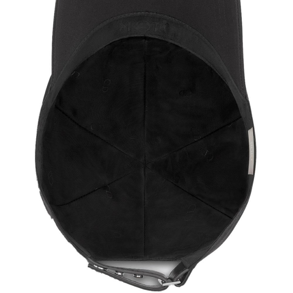 DIOR MEN CD Logo Black Ball Cap 413C914C6472989