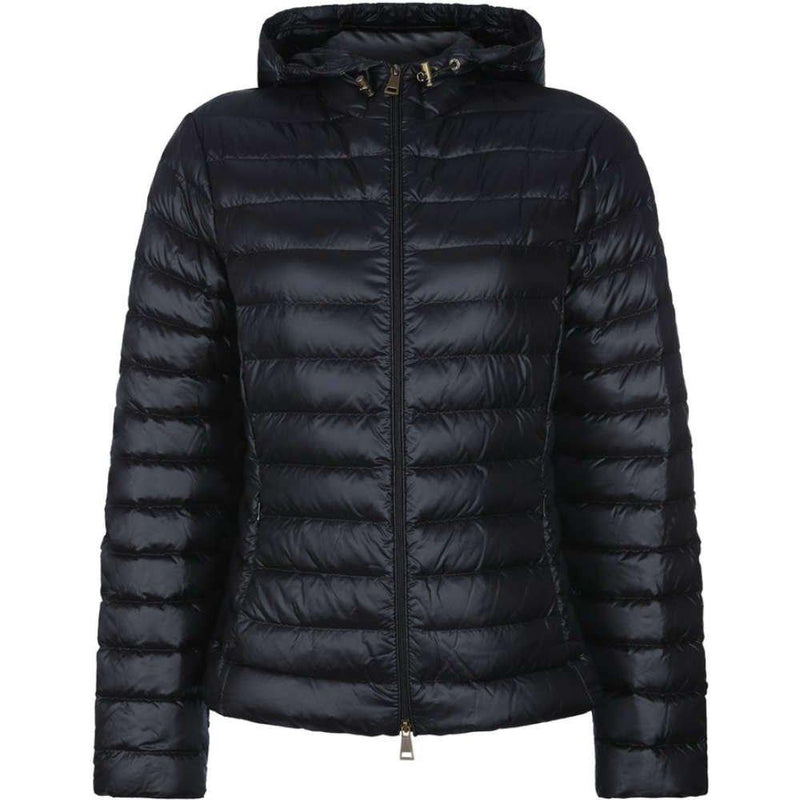 Moncler Black Igel Hooded Women’s Down Puffer Jacket
