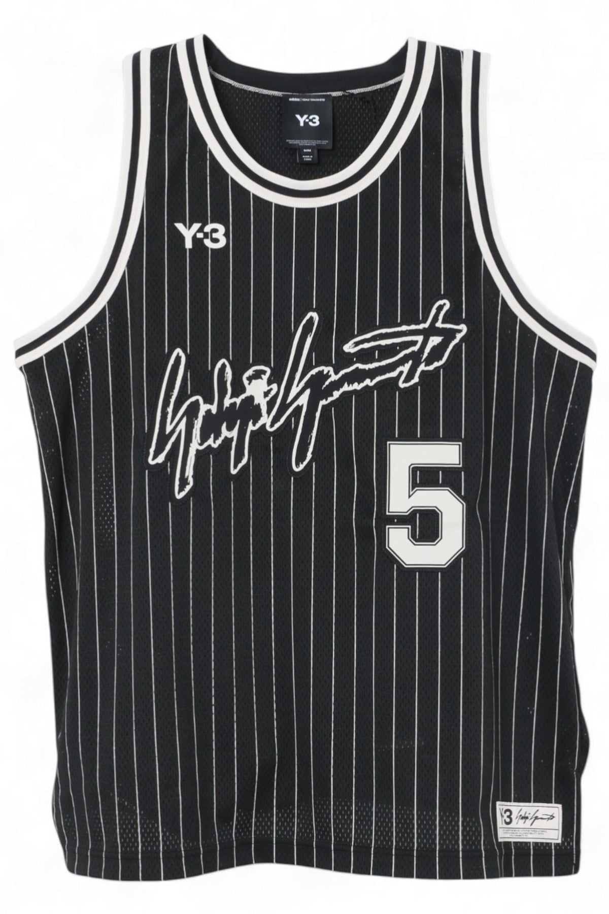 Y-3 Elite 5 Basketball Jersey Black Shirt