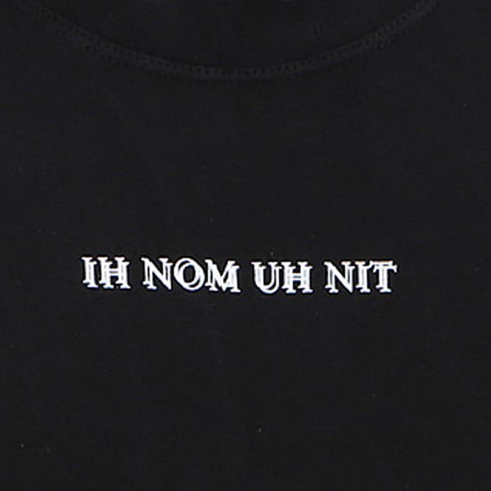 IH NOM UH NIT Bowie Print Long Sleeve T-Shirt Black
