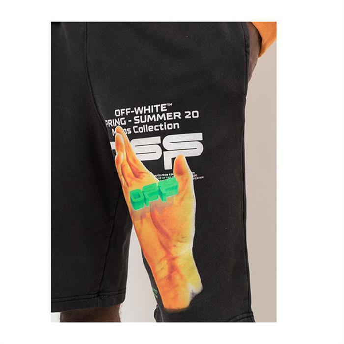 OFF WHITE Men's Hand Logo Shorts OMCI006 R20 E3