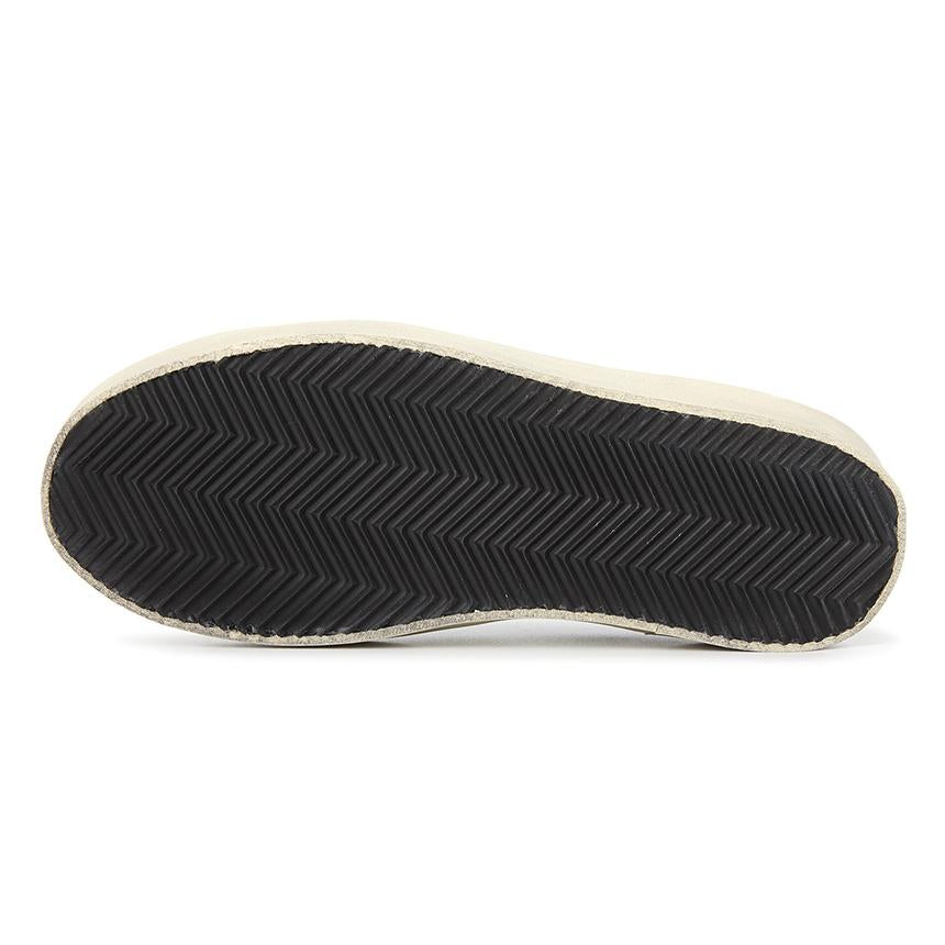 GOLDEN GOOSE Hi Star Leather Low-Top Sneakers Women White Silver