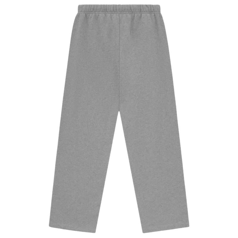 Fear of God Essentials Fleece Big Logo Relaxed Sweatpants Dark Heather Black