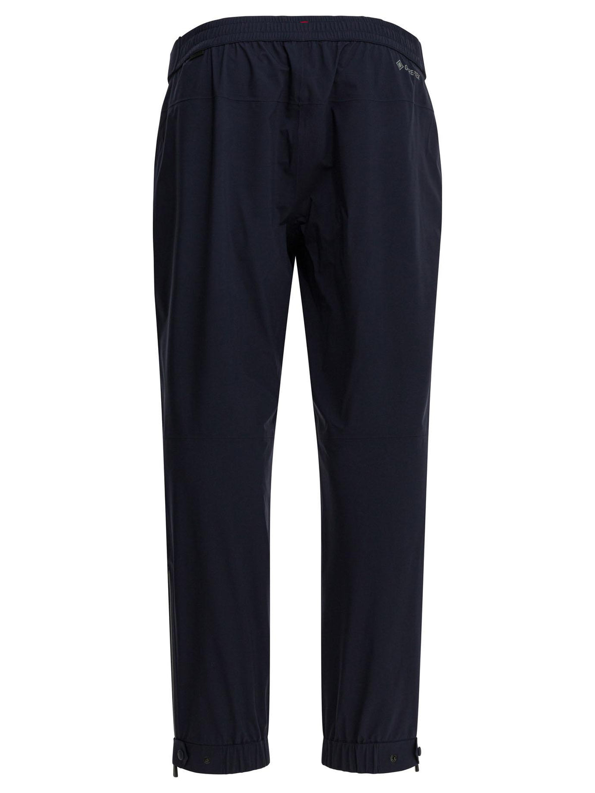 Moncler Navy Wool Suit Trousers for Men