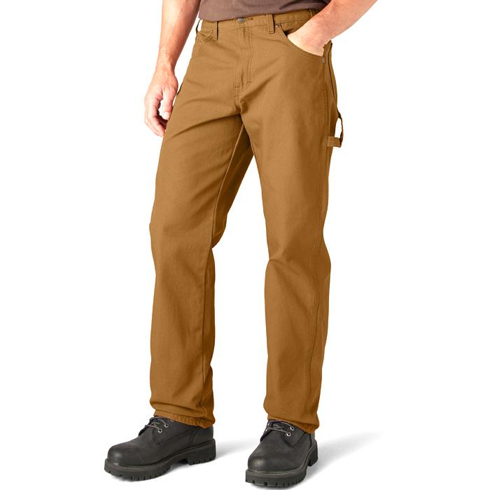 Dickies Brown Duck Carpenter Work Pants Unisex Classic