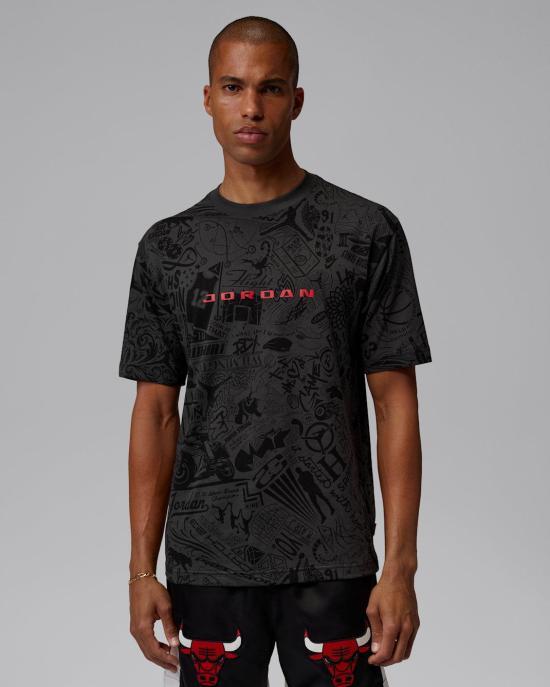 Nike Short Sleeve T-Shirt for Men IM9994 010 DOM