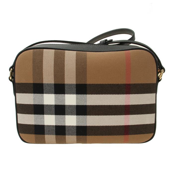 BURBERRY House Check Large Camera Bag Shoulder Bag