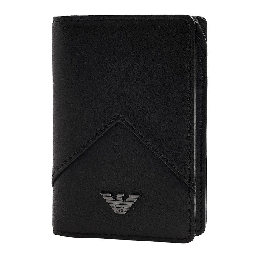 Emporio Armani Men’s Leather Trifold Wallet EM003603 AF19365 UC001