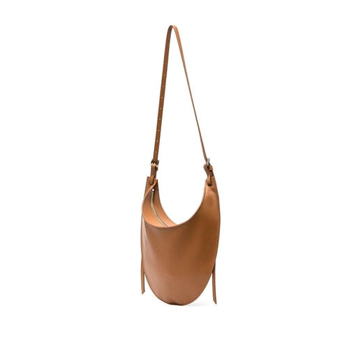 A.P.C. Iris Small Crossbody Bag Brown Leather Shoulder Bag