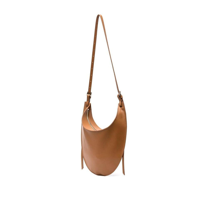 A.P.C. Iris Small Crossbody Bag Brown Leather Shoulder Bag