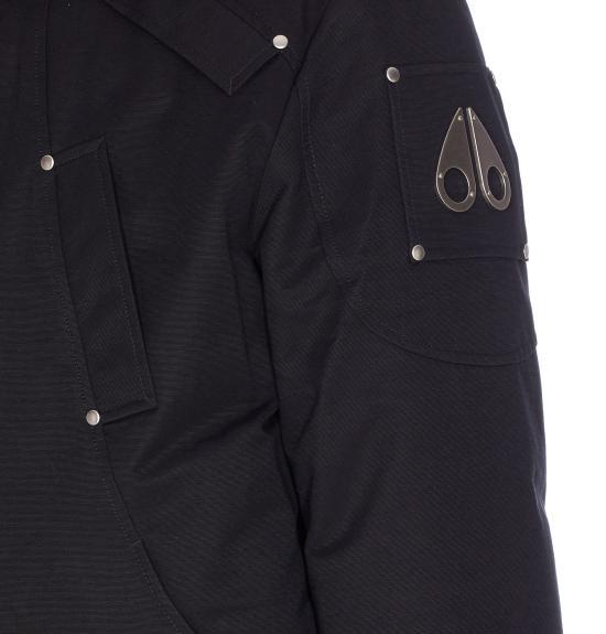 Moose Knuckles Neoshere Velastic Original Bomber Jacket Black Wom M35MB000 S1001