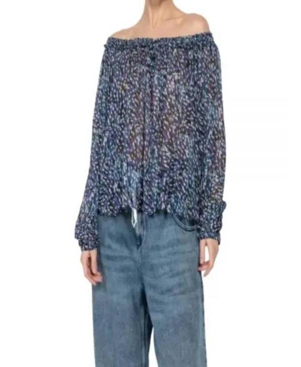 Isabel Marant Off-Shoulder VUTTI BOUDE Top HT0346FA B1J11E 30MI