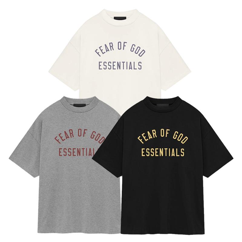 Fear of God Essentials Jersey Crewneck T-Shirt Gray Unisex