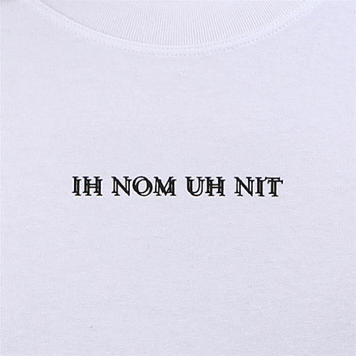 IH NOM UH NIT Bowie Graphic T-Shirt White Men’s Cotton