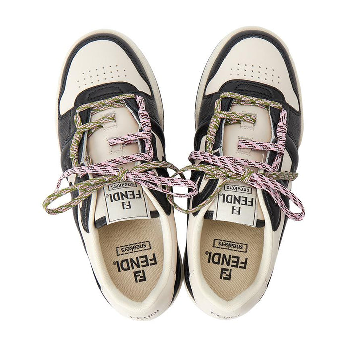 FENDI Match Low-Top Sneakers Women’s White Leather