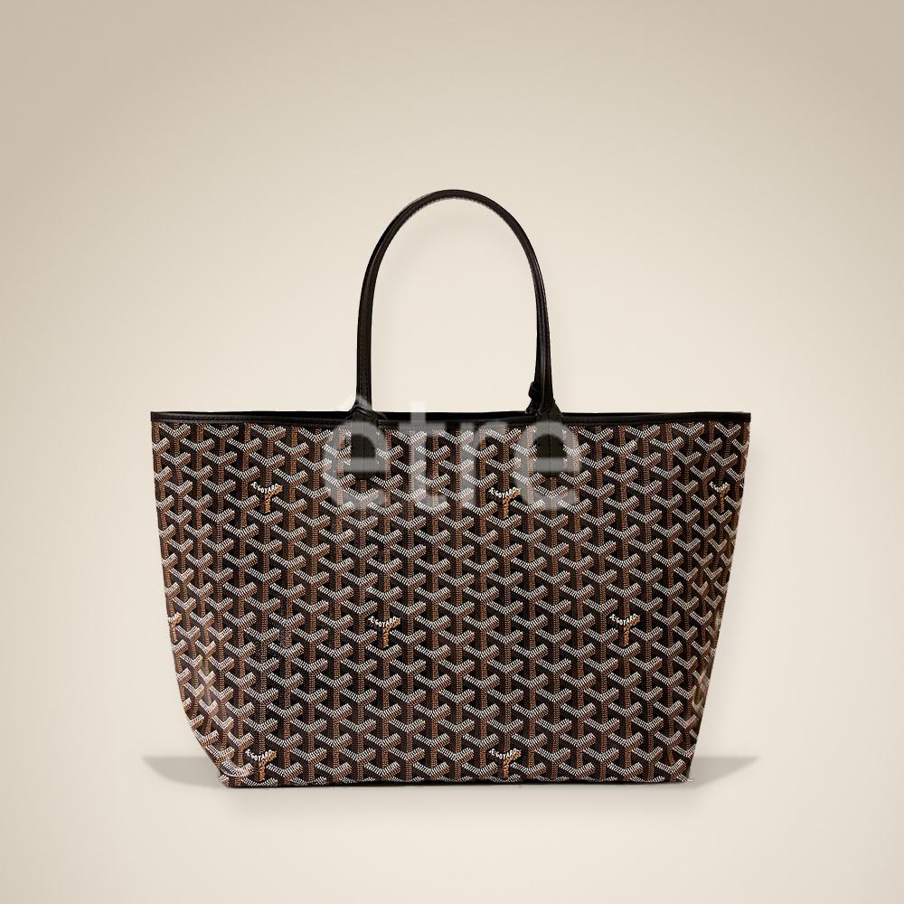 GOYARD Black Saint Louis PM Women's Tote Bag