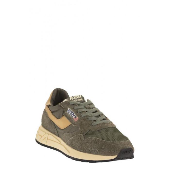 AUTRY Reelwind Nylon Suede Men's Low-Top Sneakers WWLM UT44