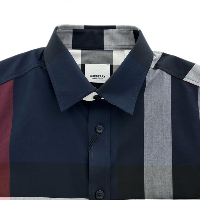 BURBERRY Bold Check Long-Sleeve Shirt 8073216 A1960