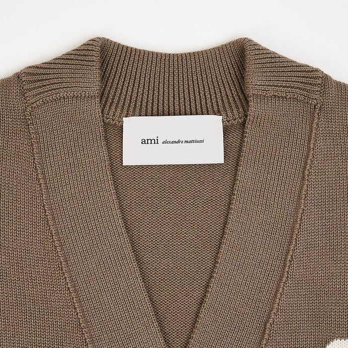 AMI Unisex Wool Ami de Coeur Cardigan