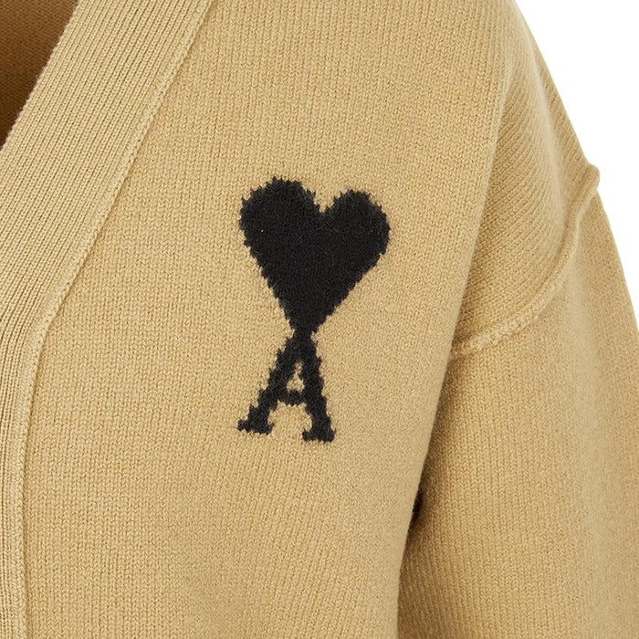 AMI Unisex Knit Cardigan UKC367 018 288