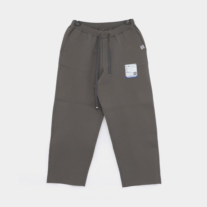 Maison Mihara Yasuhiro Patch Logo Milan Rib Ash Sweatpants Men I13PT025 DK GRAY