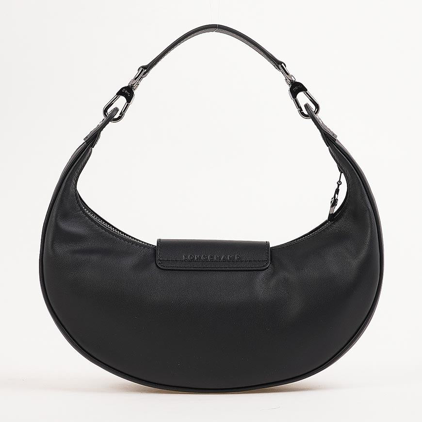 Longchamp Extra Small Shoulder Bag Black Leather Women’s