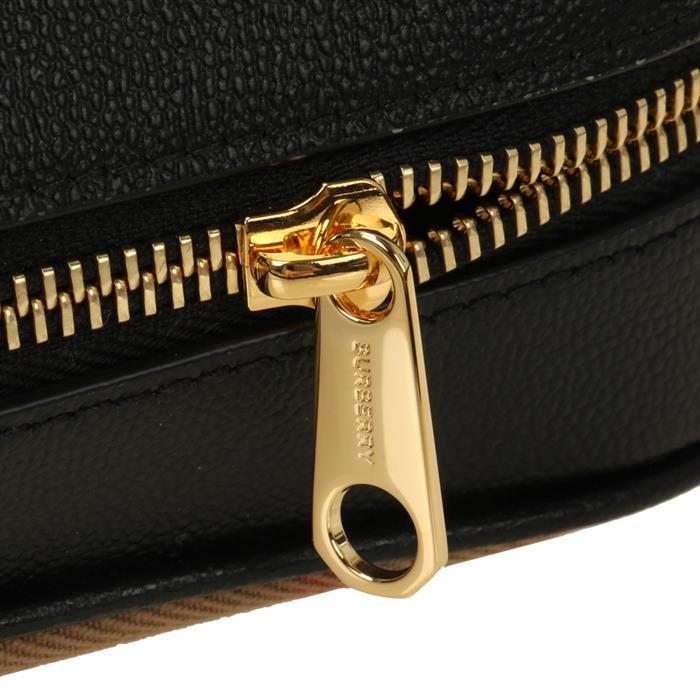 BURBERRY House Check Large Camera Bag Shoulder Bag