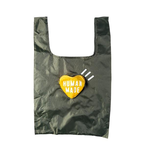 Humanmade Heart Shopping Tote Bag Large Olive