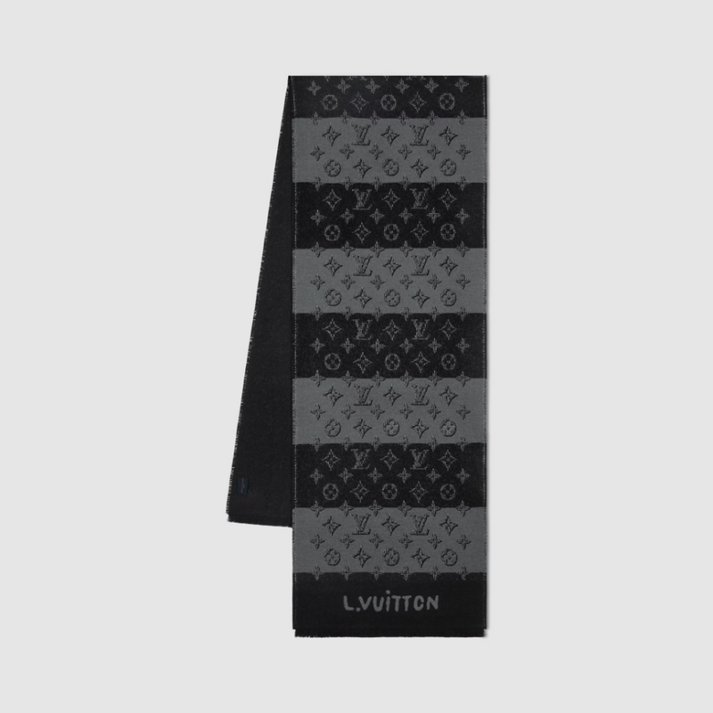 Louis Vuitton Monogram Heritage Wool Scarf