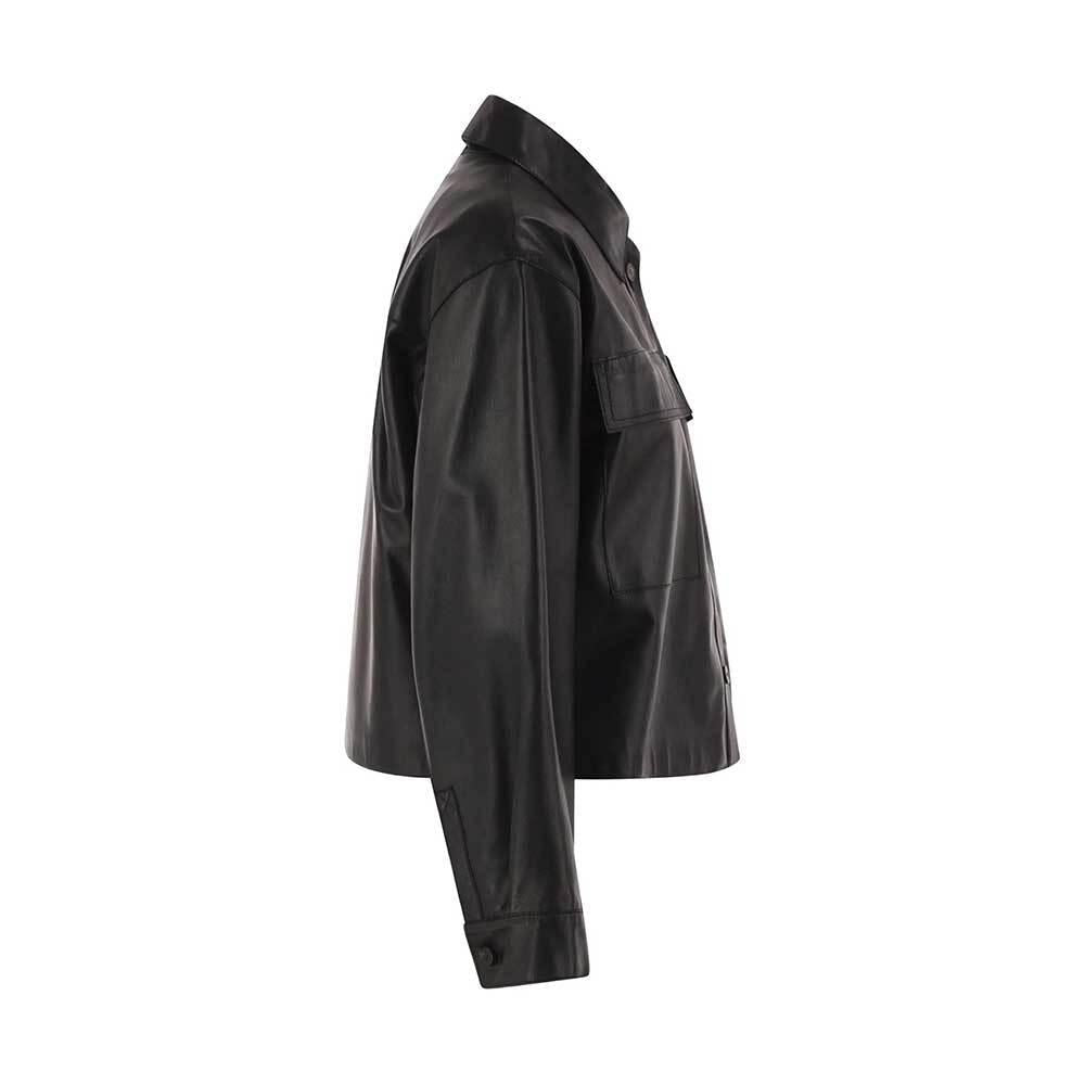 Max Mara Leather Piobra Women’s Jacket