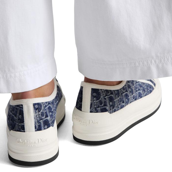 DIOR Platform Low-Top Sneakers KCK386DJE 30B DENIM