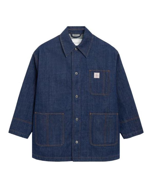 AMI Cotton Paris Heritage Label Worker Jacket