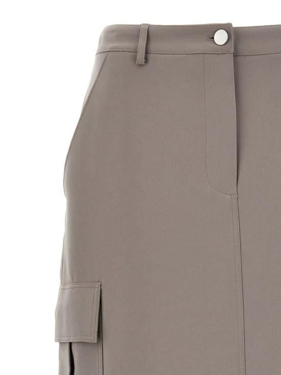 Theory Cinder Long Skirt O0709302P3A CINDER DOM