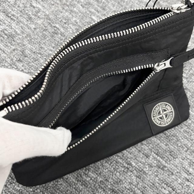 STONE ISLAND Coated Metal in Econyl Compass Pouch Passp K2S159500004 S0251 V0029