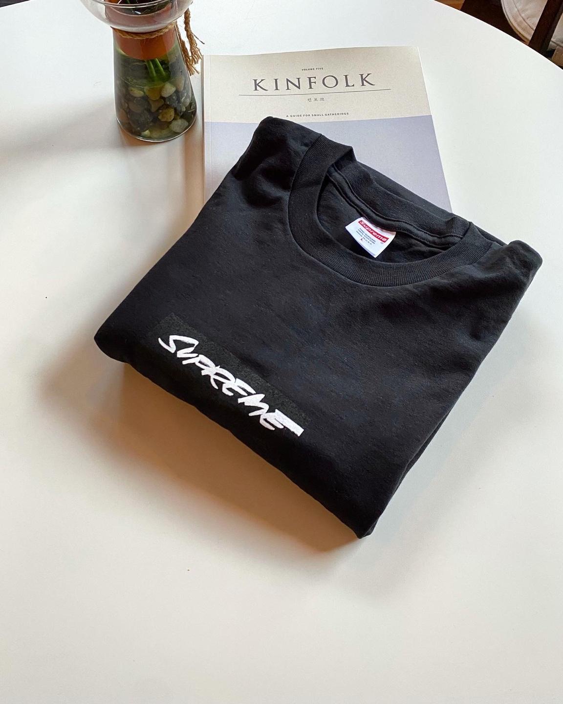 Supreme Futura Box Logo T-Shirt Black 24SS