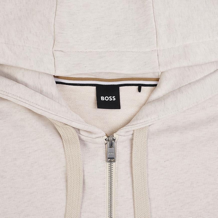 HUGO BOSS Men’s Terry Logo Zip Hoodie 50546405 132